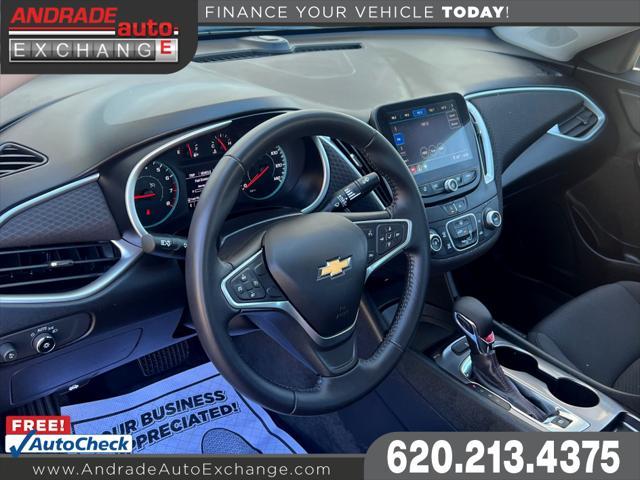 used 2022 Chevrolet Malibu car, priced at $24,950