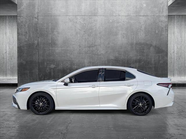 used 2021 Toyota Camry car, priced at $29,956
