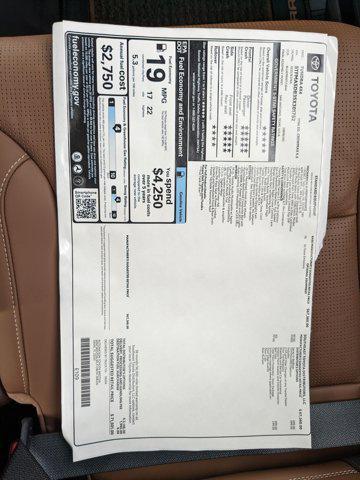 new 2025 Toyota Tundra car, priced at $71,501