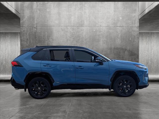 used 2022 Toyota RAV4 Hybrid car, priced at $36,437