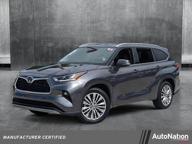 used 2023 Toyota Highlander Hybrid car, priced at $46,886
