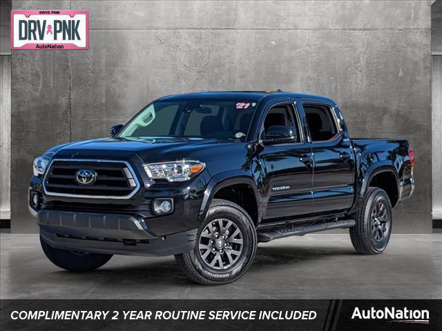 used 2021 Toyota Tacoma car, priced at $28,496