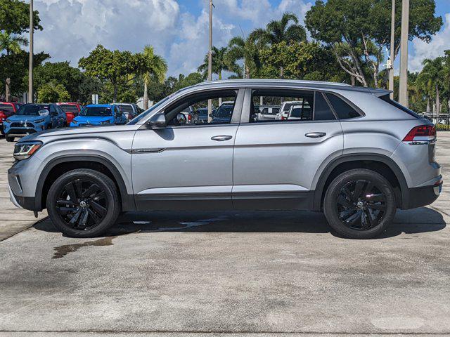 used 2022 Volkswagen Atlas Cross Sport car, priced at $27,450