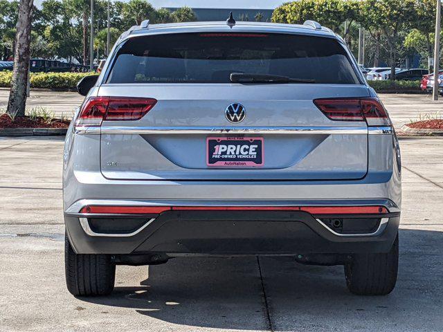 used 2022 Volkswagen Atlas Cross Sport car, priced at $27,450