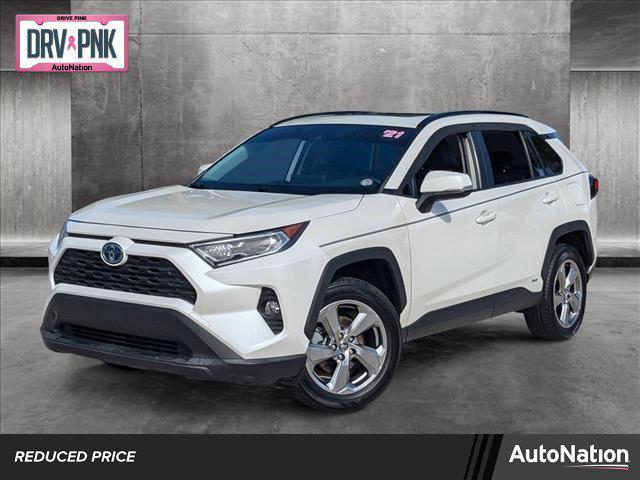 used 2021 Toyota RAV4 Hybrid car, priced at $15,412