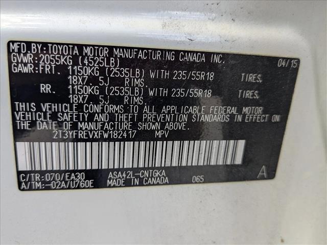 used 2015 Toyota RAV4 car, priced at $15,990
