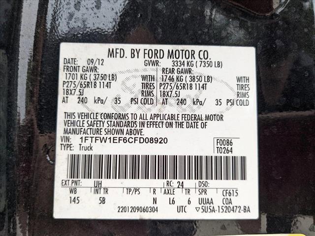 used 2012 Ford F-150 car, priced at $10,999