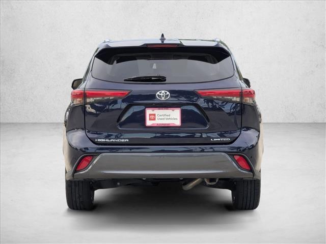 used 2021 Toyota Highlander car, priced at $29,546