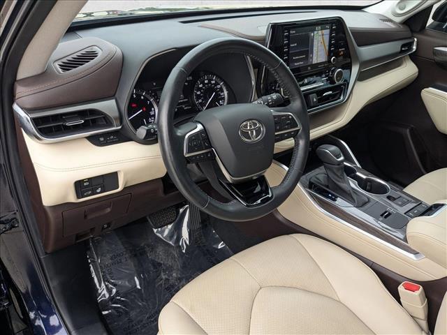 used 2021 Toyota Highlander car, priced at $29,546