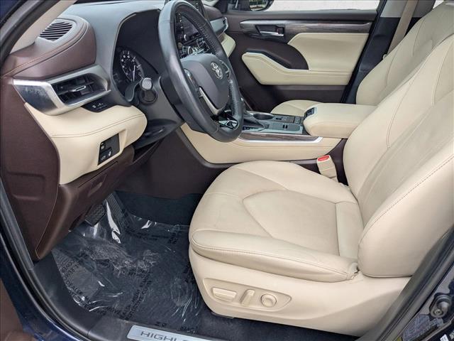 used 2021 Toyota Highlander car, priced at $29,546