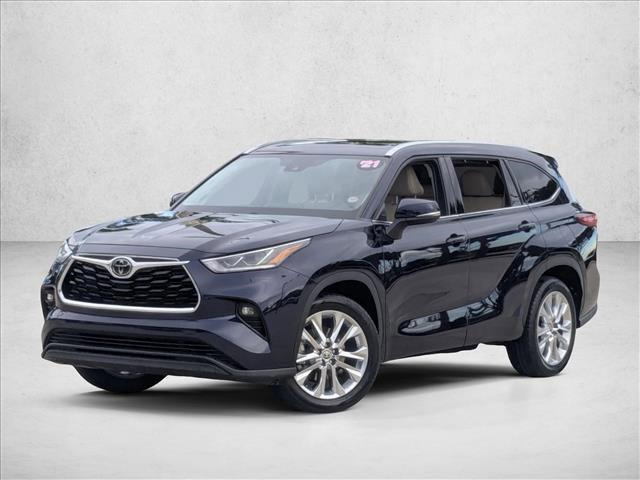 used 2021 Toyota Highlander car, priced at $29,996