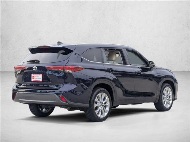 used 2021 Toyota Highlander car, priced at $29,546