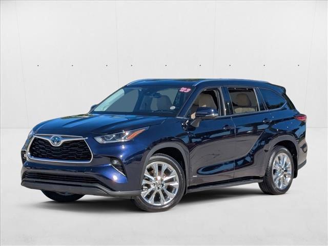 used 2023 Toyota Highlander Hybrid car, priced at $34,793