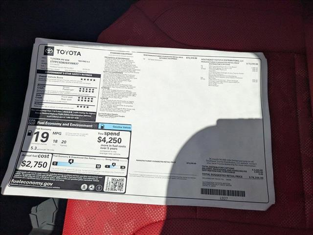 new 2025 Toyota Tundra Hybrid car