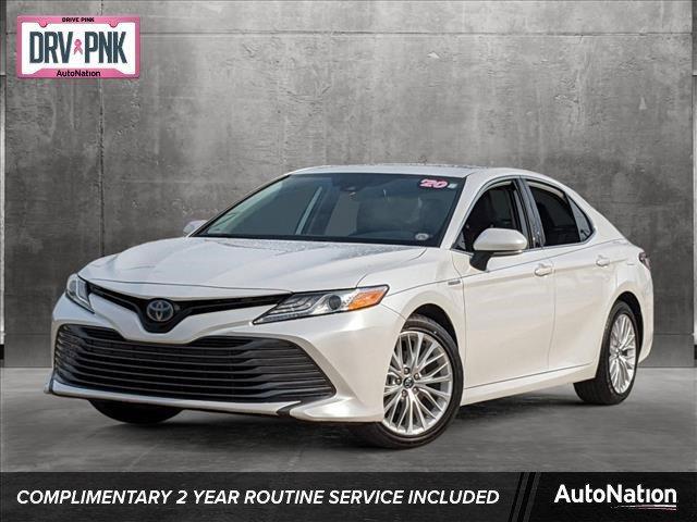 used 2020 Toyota Camry Hybrid car, priced at $26,293