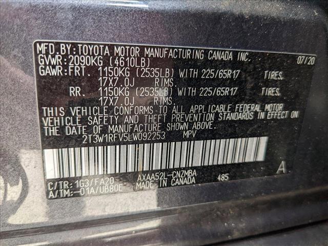 used 2020 Toyota RAV4 car, priced at $25,667