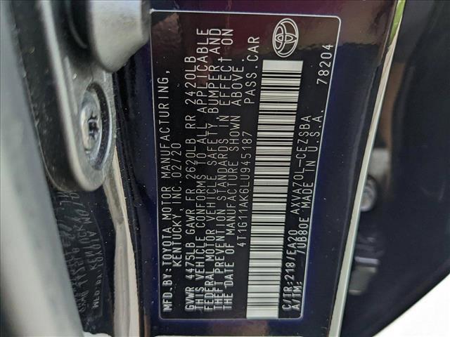 used 2020 Toyota Camry car, priced at $20,656