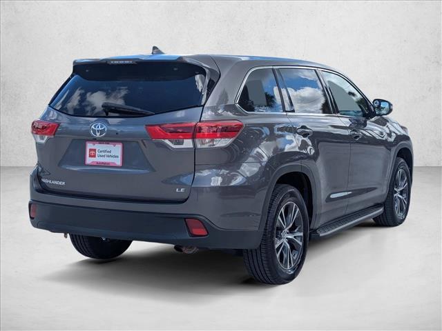 used 2019 Toyota Highlander car, priced at $23,226