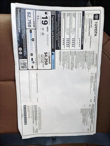 new 2025 Toyota Tundra car, priced at $73,052