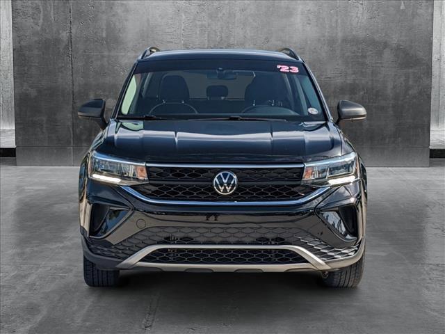 used 2023 Volkswagen Taos car, priced at $17,495