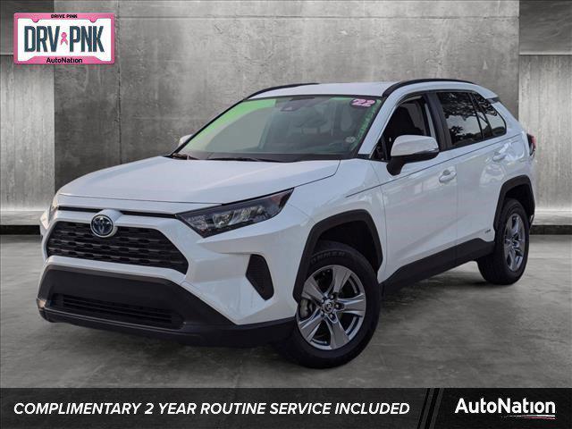 used 2022 Toyota RAV4 Hybrid car, priced at $28,996