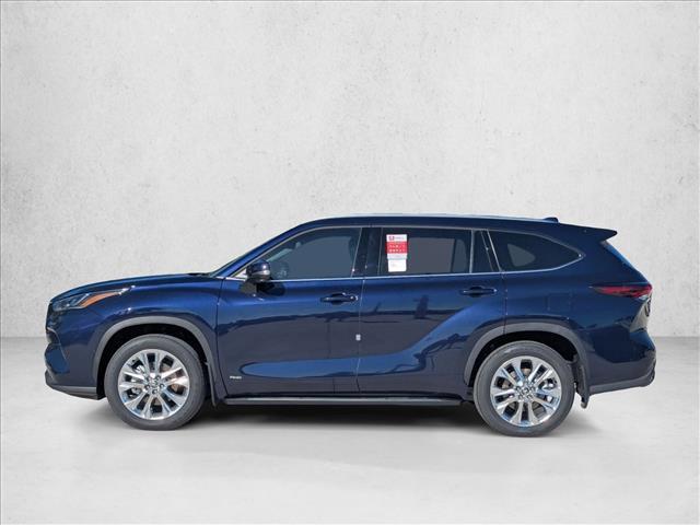 new 2025 Toyota Highlander Hybrid car, priced at $55,423