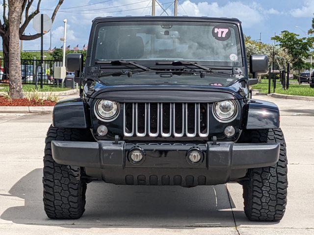 used 2017 Jeep Wrangler Unlimited car, priced at $25,996