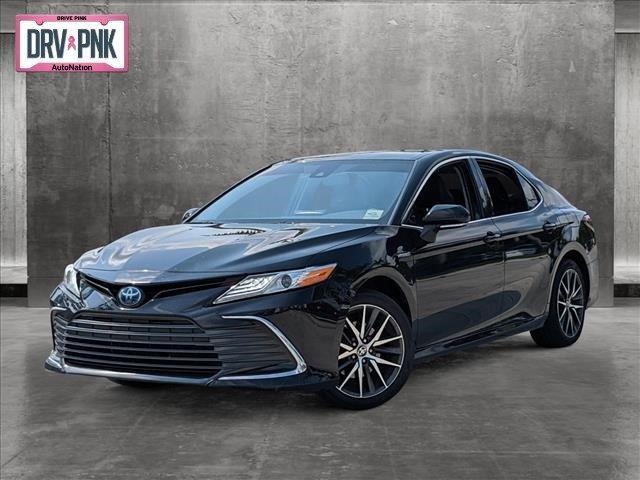 used 2021 Toyota Camry Hybrid car, priced at $27,695