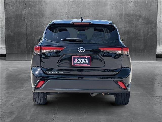 used 2021 Toyota Highlander car, priced at $23,500