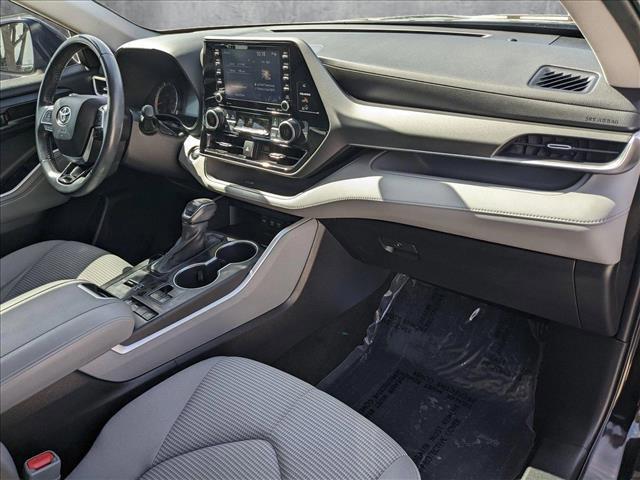 used 2021 Toyota Highlander car, priced at $23,500