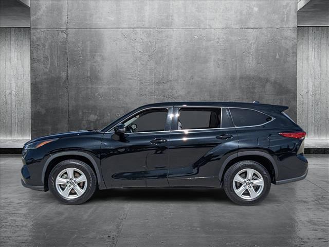 used 2021 Toyota Highlander car, priced at $23,500
