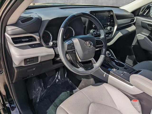 used 2021 Toyota Highlander car, priced at $23,500