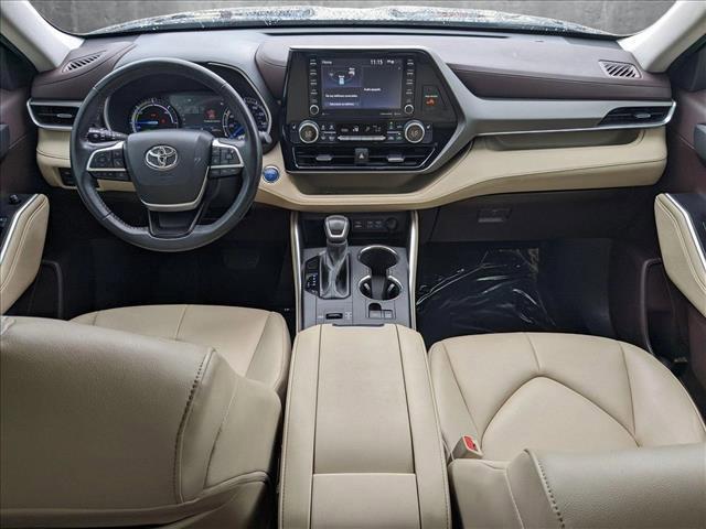 used 2022 Toyota Highlander Hybrid car, priced at $37,698