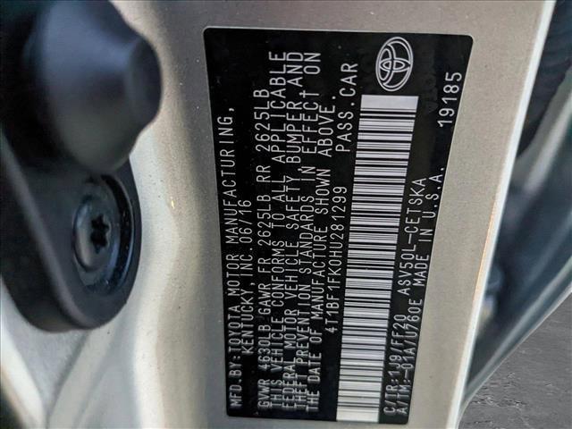 used 2017 Toyota Camry car, priced at $12,849