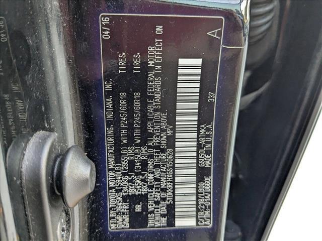 used 2016 Toyota Highlander car, priced at $18,496