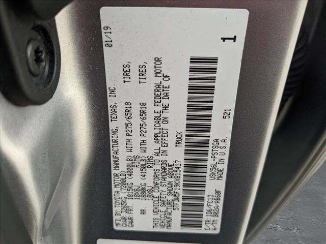 used 2019 Toyota Tundra car, priced at $37,380