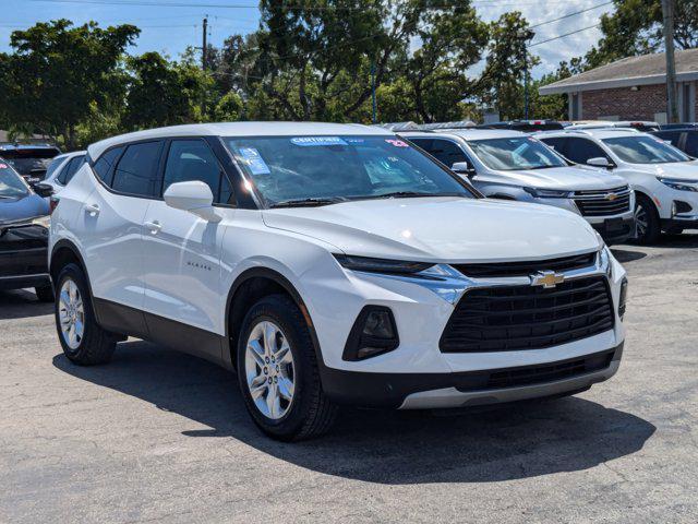 used 2022 Chevrolet Blazer car, priced at $24,870