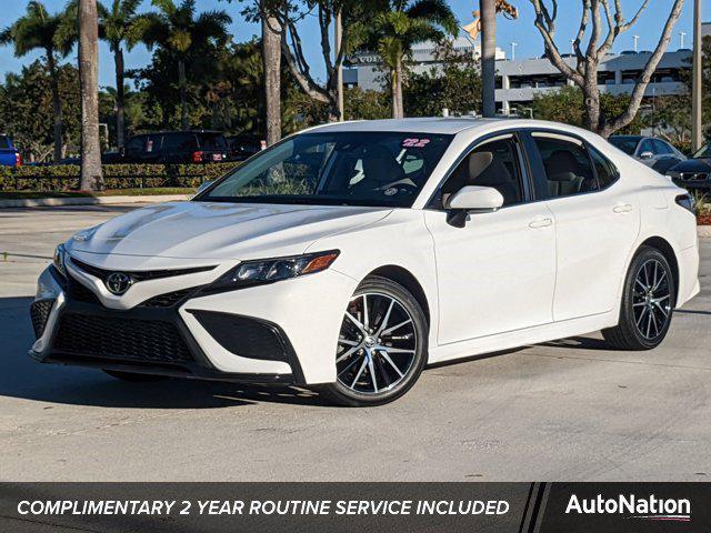 used 2022 Toyota Camry car, priced at $22,779