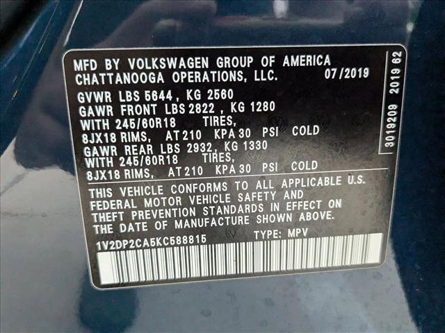 used 2019 Volkswagen Atlas car, priced at $15,295