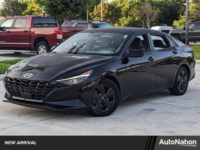 used 2021 Hyundai Elantra car, priced at $16,353