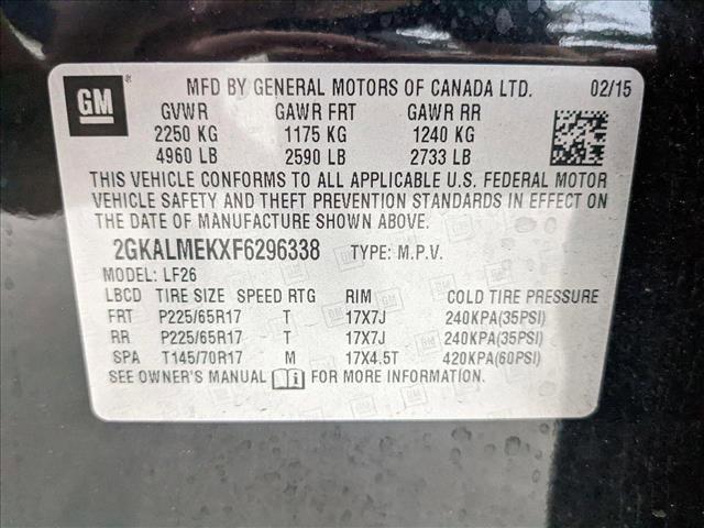 used 2015 GMC Terrain car, priced at $8,715