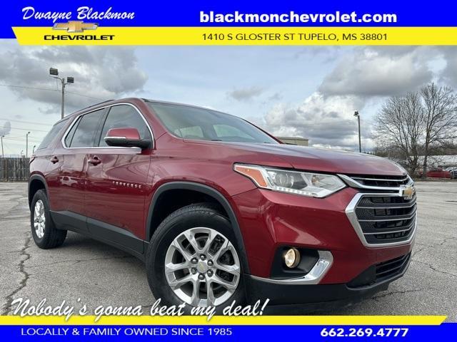 used 2021 Chevrolet Traverse car, priced at $31,800