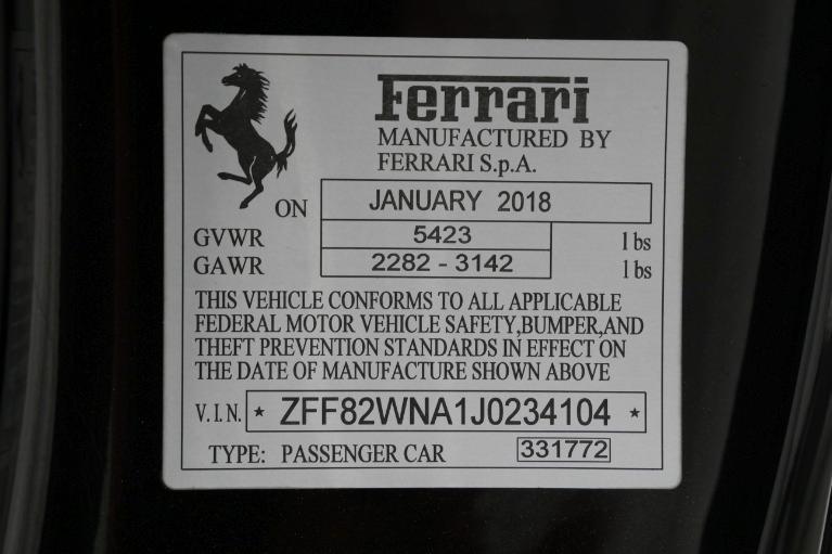 used 2018 Ferrari GTC4Lusso car, priced at $259,900