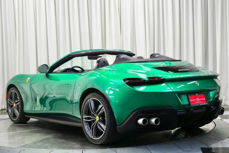 used 2024 Ferrari Roma Spider car, priced at $329,900