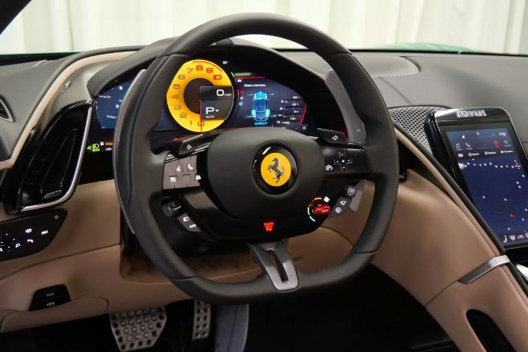 used 2024 Ferrari Roma Spider car, priced at $329,900