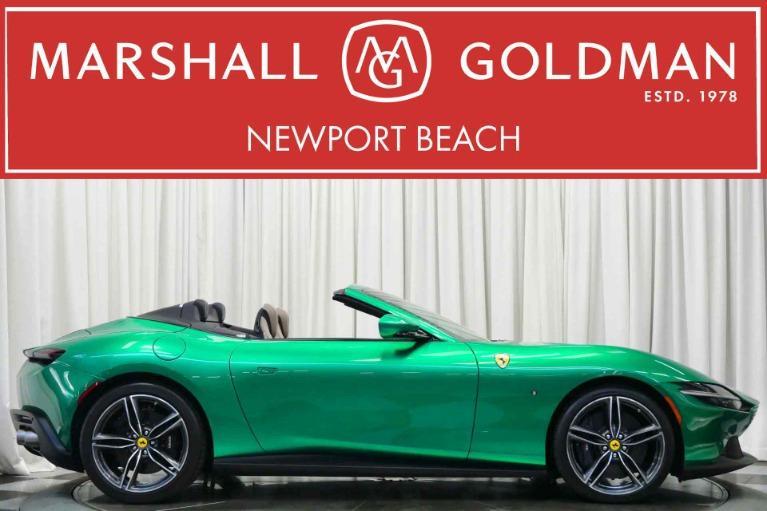 used 2024 Ferrari Roma Spider car, priced at $329,900