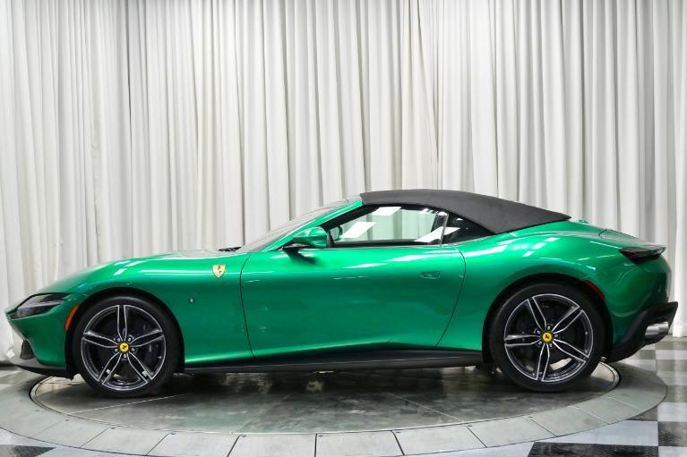used 2024 Ferrari Roma Spider car, priced at $329,900