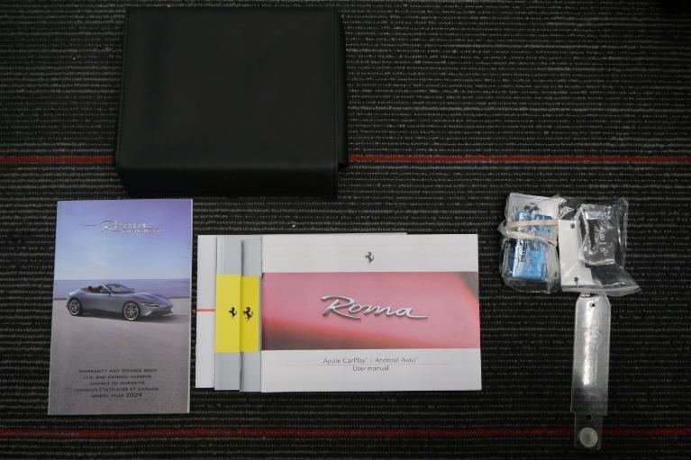 used 2024 Ferrari Roma Spider car, priced at $329,900