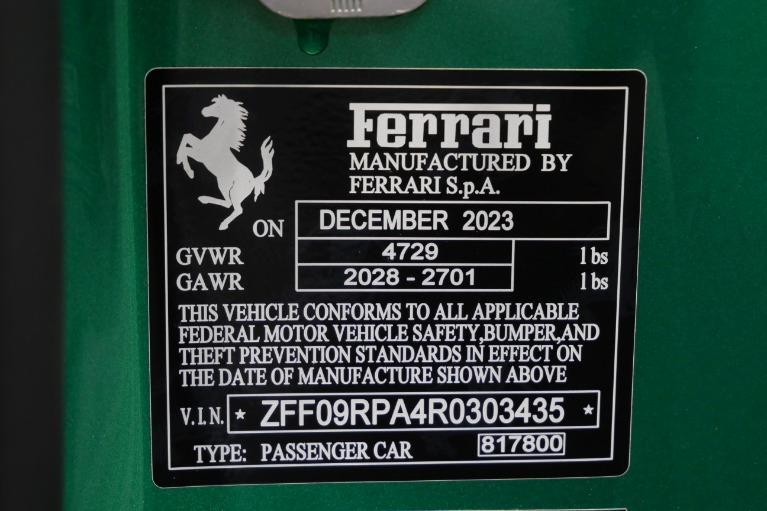 used 2024 Ferrari Roma Spider car, priced at $329,900