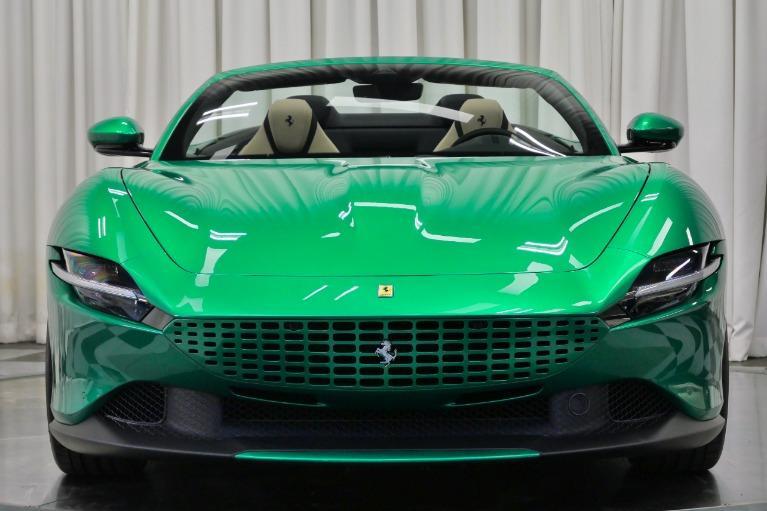 used 2024 Ferrari Roma Spider car, priced at $329,900